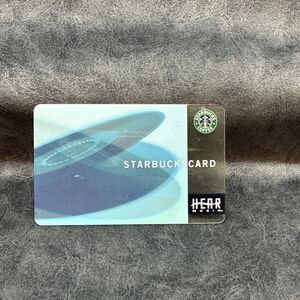 Starbucks Card 2004 HEAR MUSIC Blue Record Collectible Cards Original Logo RARE